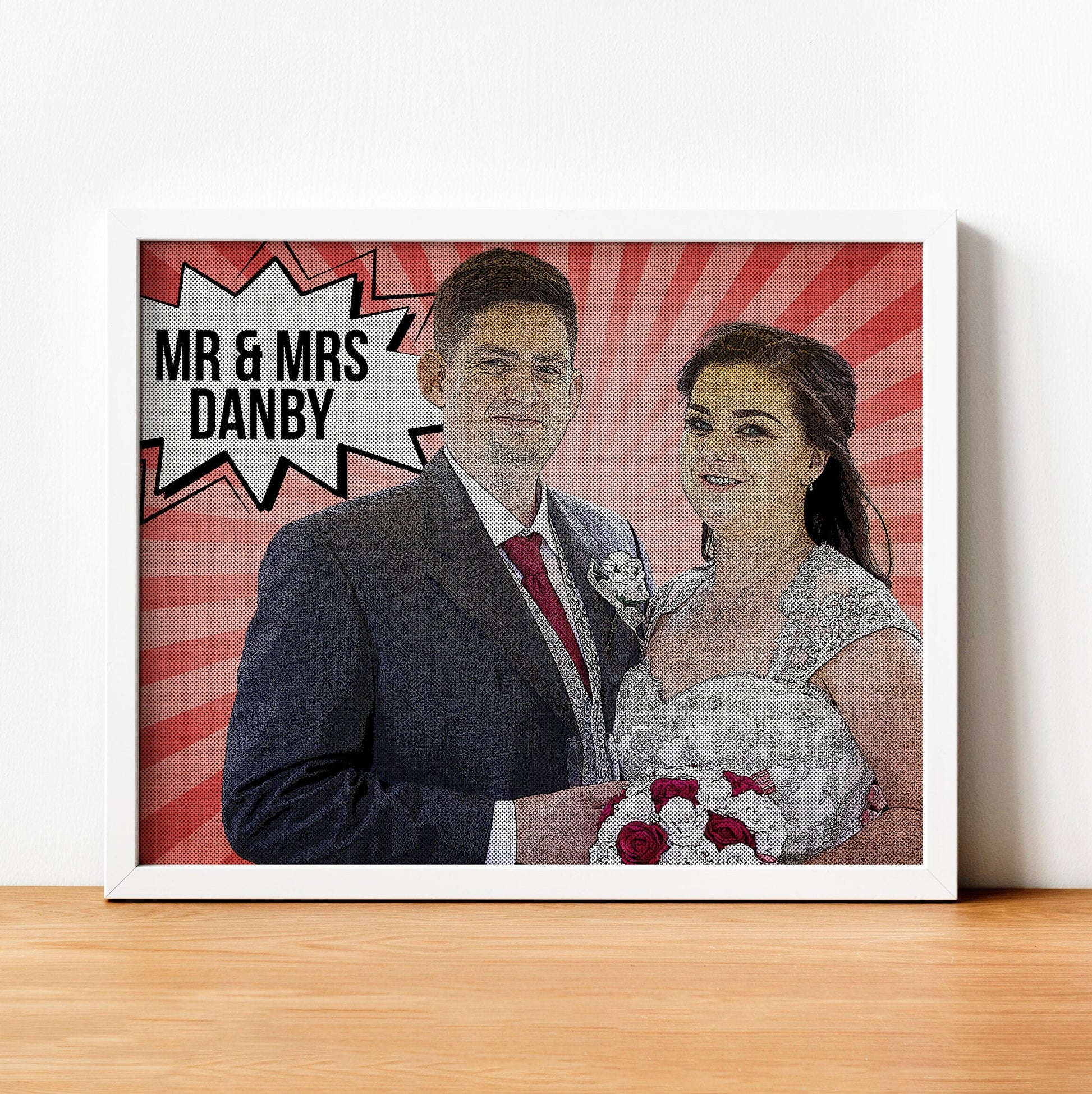 Custom Comic Portrait, Cartoon Portrait, Personalised Gift, Comic Art from Photo, Cartoon Print, Wedding Gift, Gifts for Kids, Mums & Dads