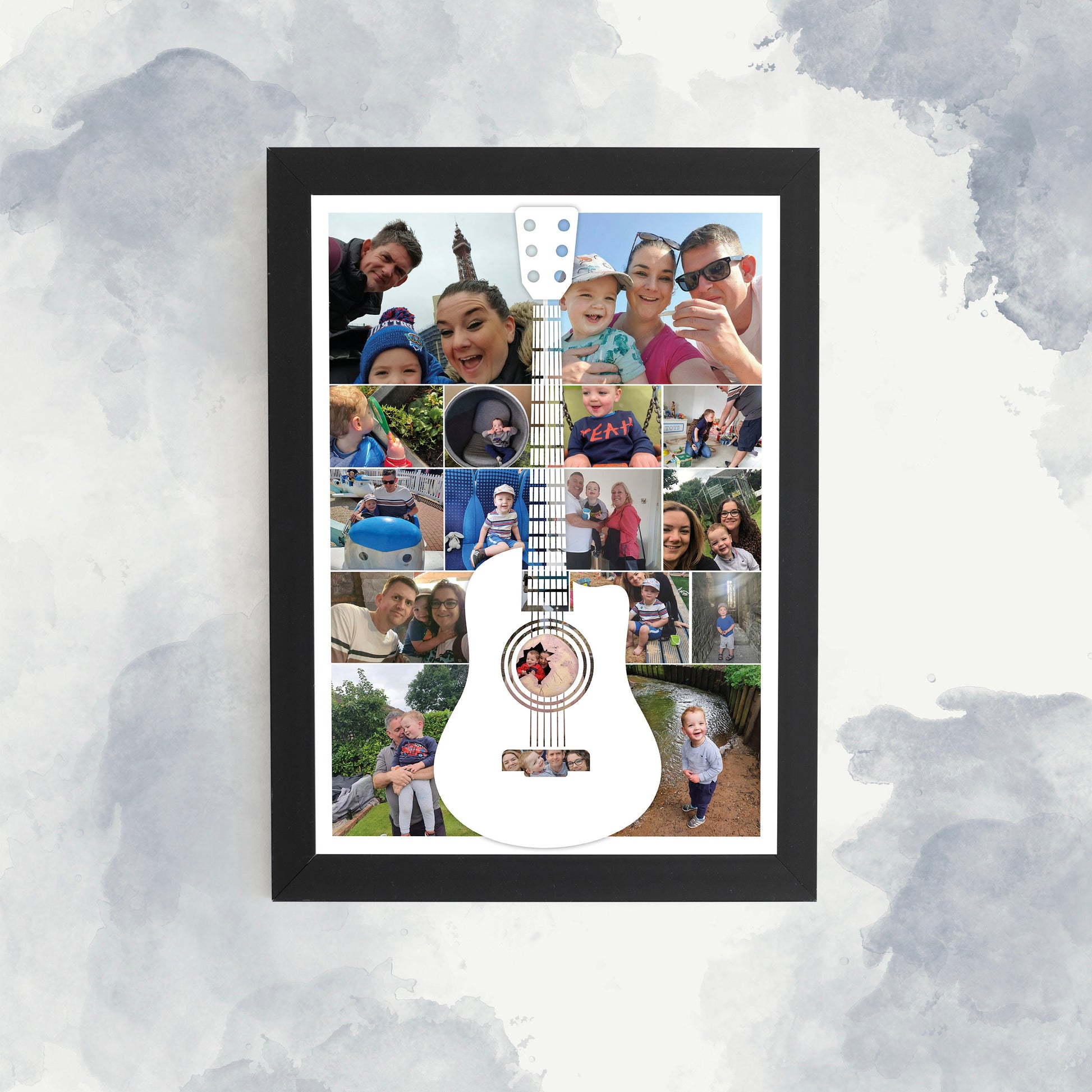Personalised Photo Collage, Custom Silhouette Photo Collage, Unique Shaped Image Collage, Photo Collage Designed for You, Gift Ideas