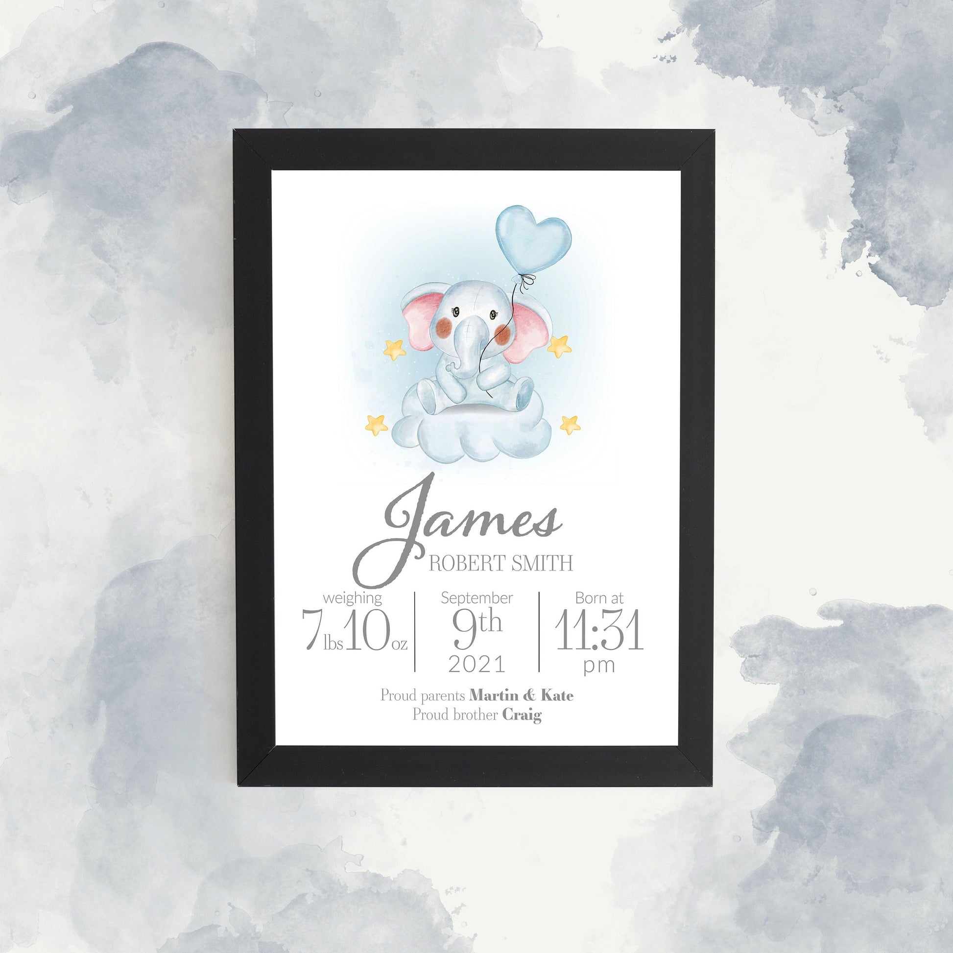 New Born Baby Personalised Nursery