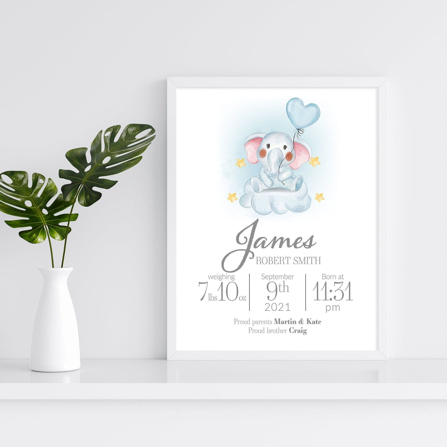 New Born Baby Personalised Nursery