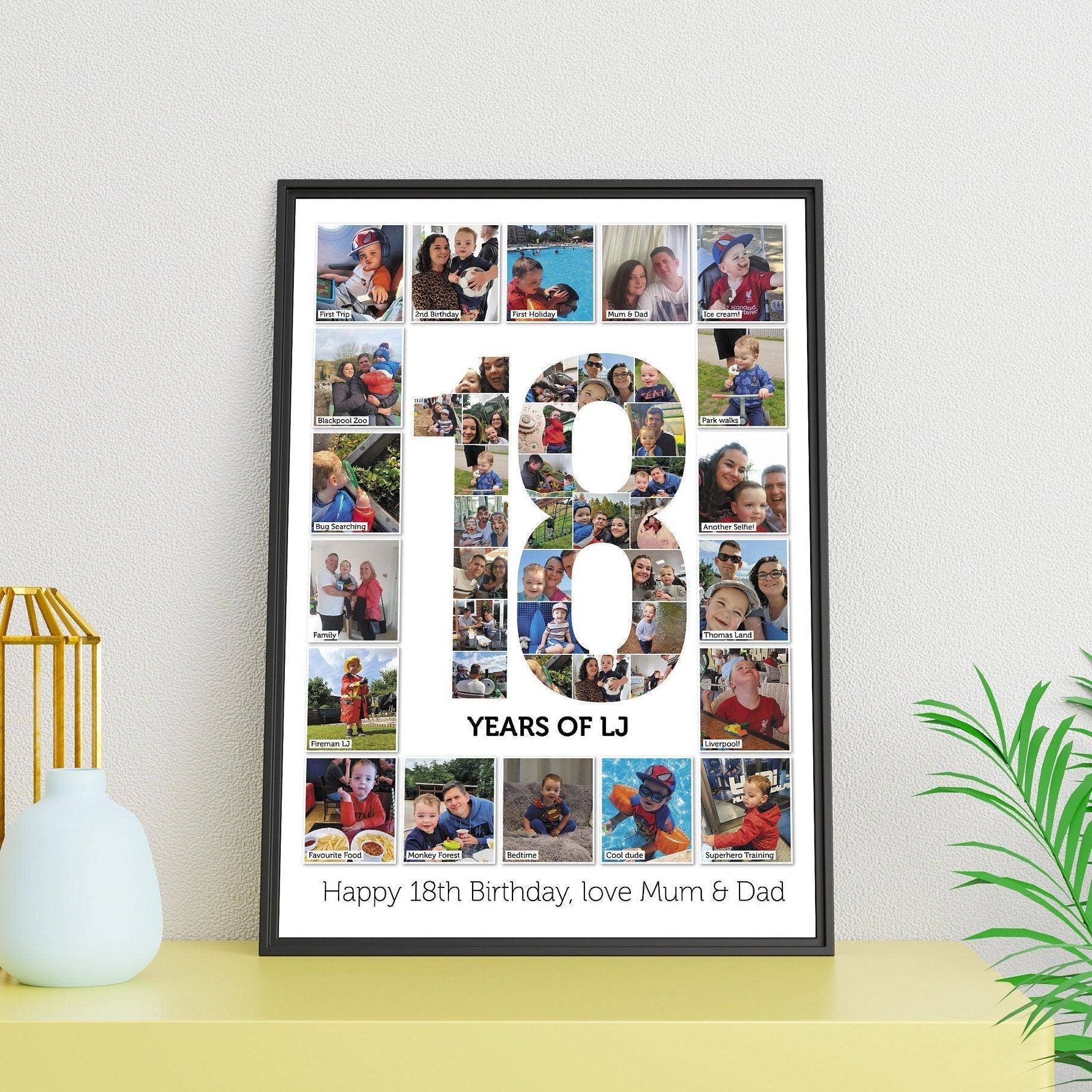 18th Birthday Print