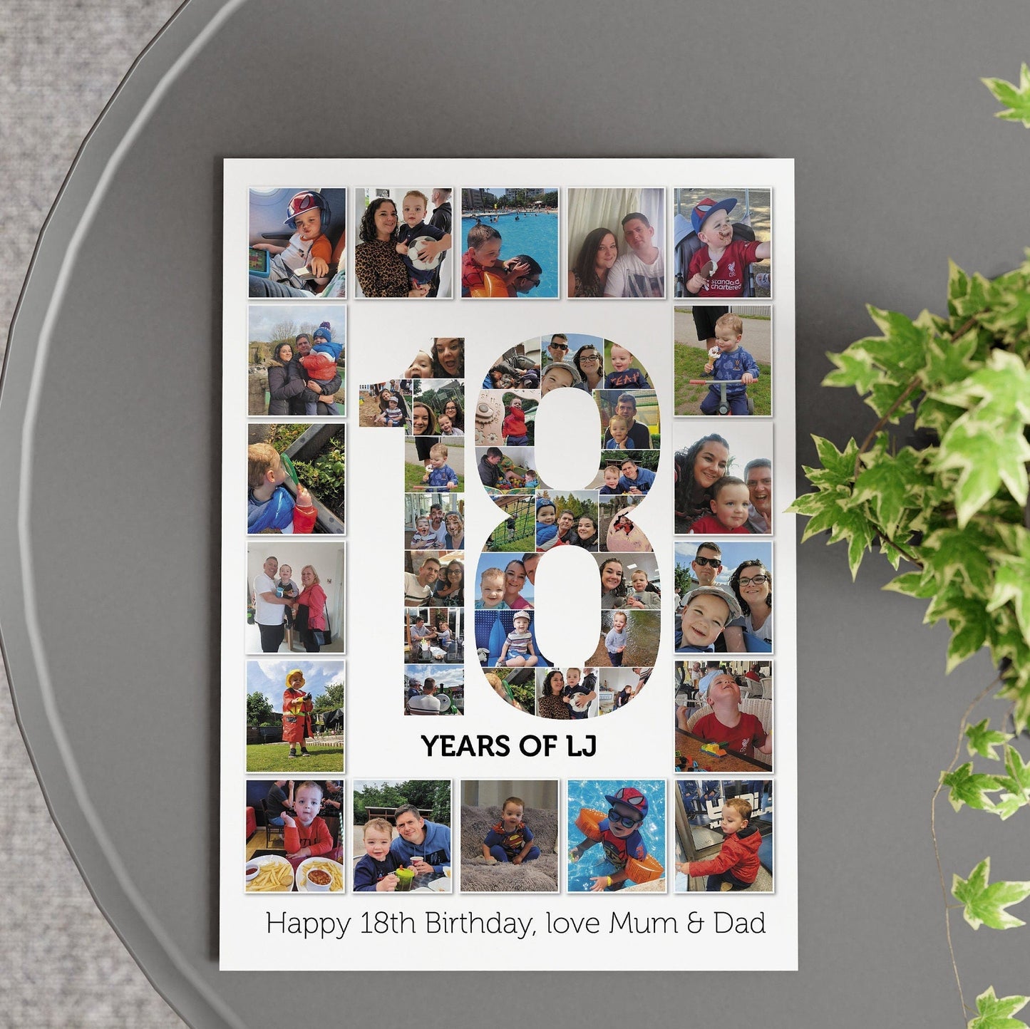 18th Birthday Print
