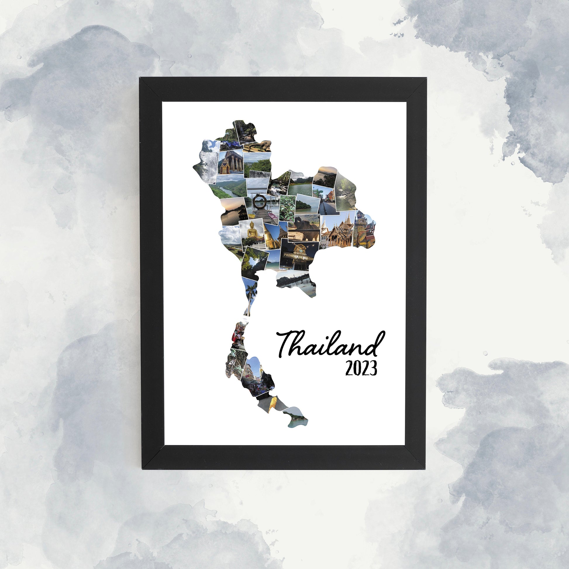 Personalised Turkey Country Photo Collage