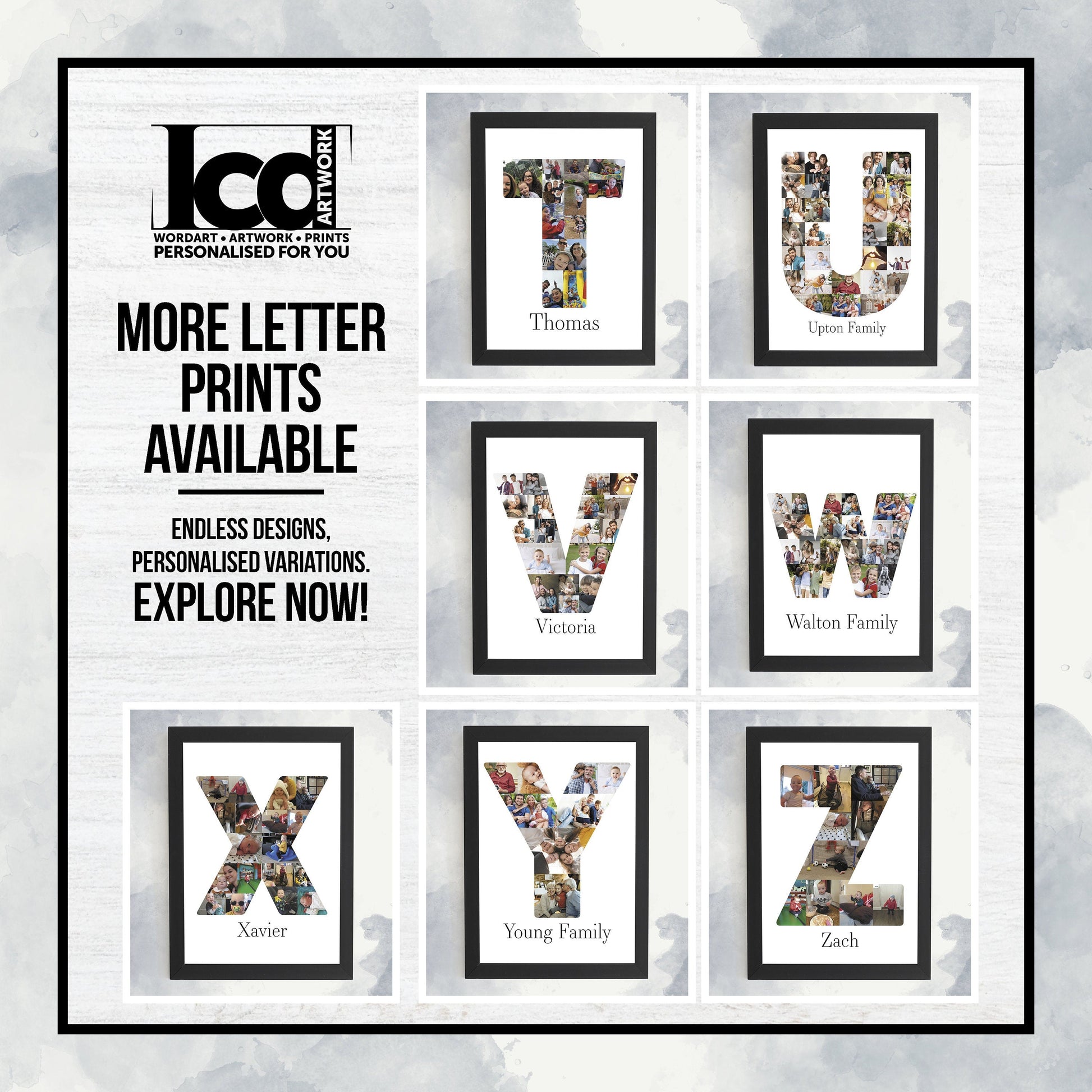 Personalised Alphabet Print