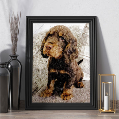 Custom Sketch Portrait, Sketch Effect from Photograph, Personalised Gift, Framed Digital Print, Drawing from Photo, Christmas Gift