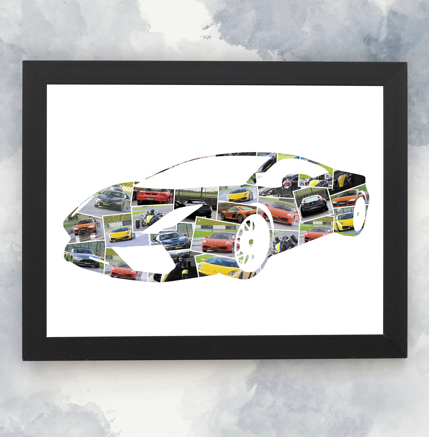 Personalised Photo Collage, Custom Shape Photo Collage, Unique Framed Collage Gift, Shaped Collage Prints, Christmas Gift for Family,