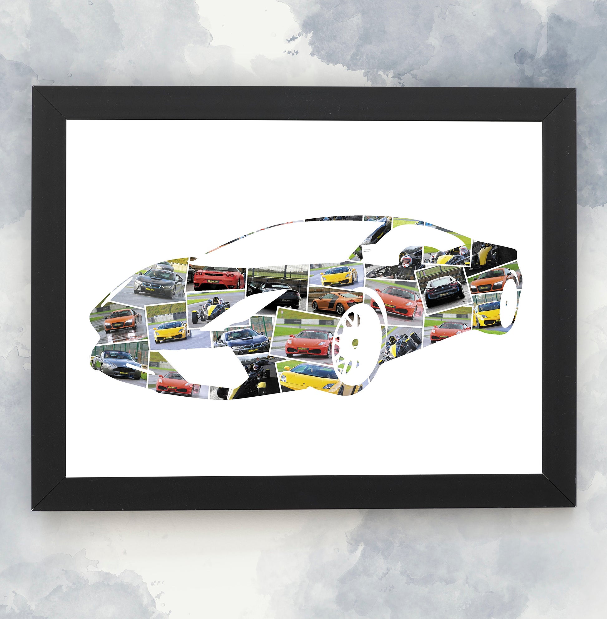 Personalised Photo Collage, Custom Shape Photo Collage, Unique Framed Collage Gift, Shaped Collage Prints, Christmas Gift for Family,